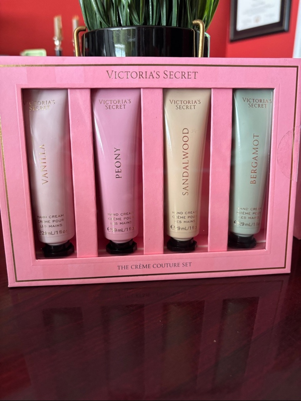 Victoria's Secret Hand Cream Quartet - Pink, Pale Pink, Cream, Mint